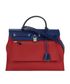 Hermès Herbag Zip 31, &pound;2,100, Handbags, Blue/Red, Canvas, Front view